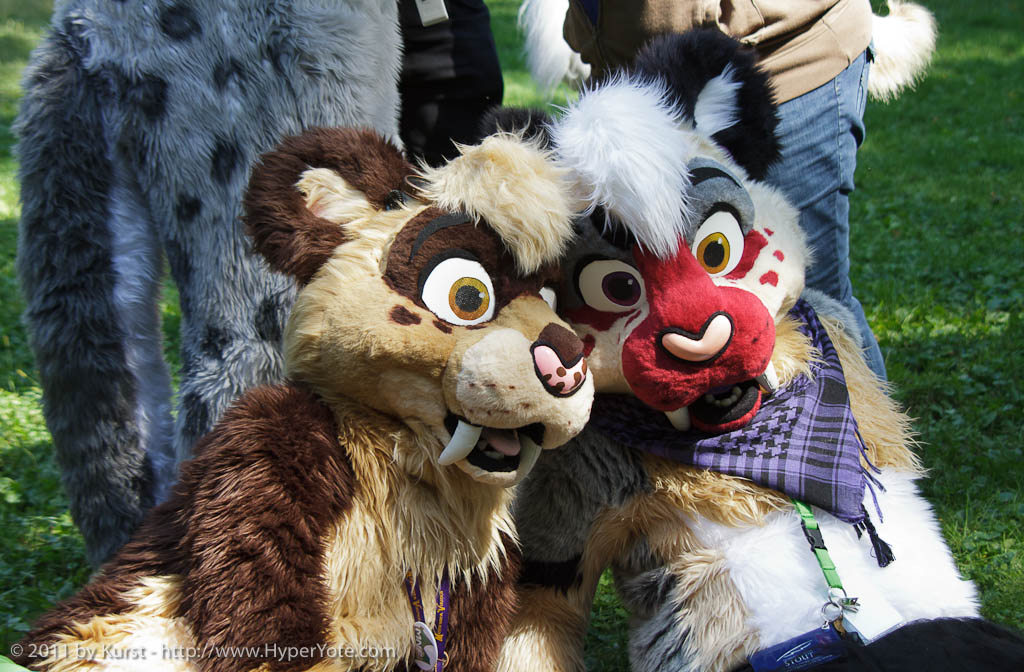 mnfurs-fall-picnic-fursuit-2011-two-of-us